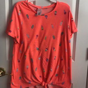 Cat & Jack ice cream printed shirt